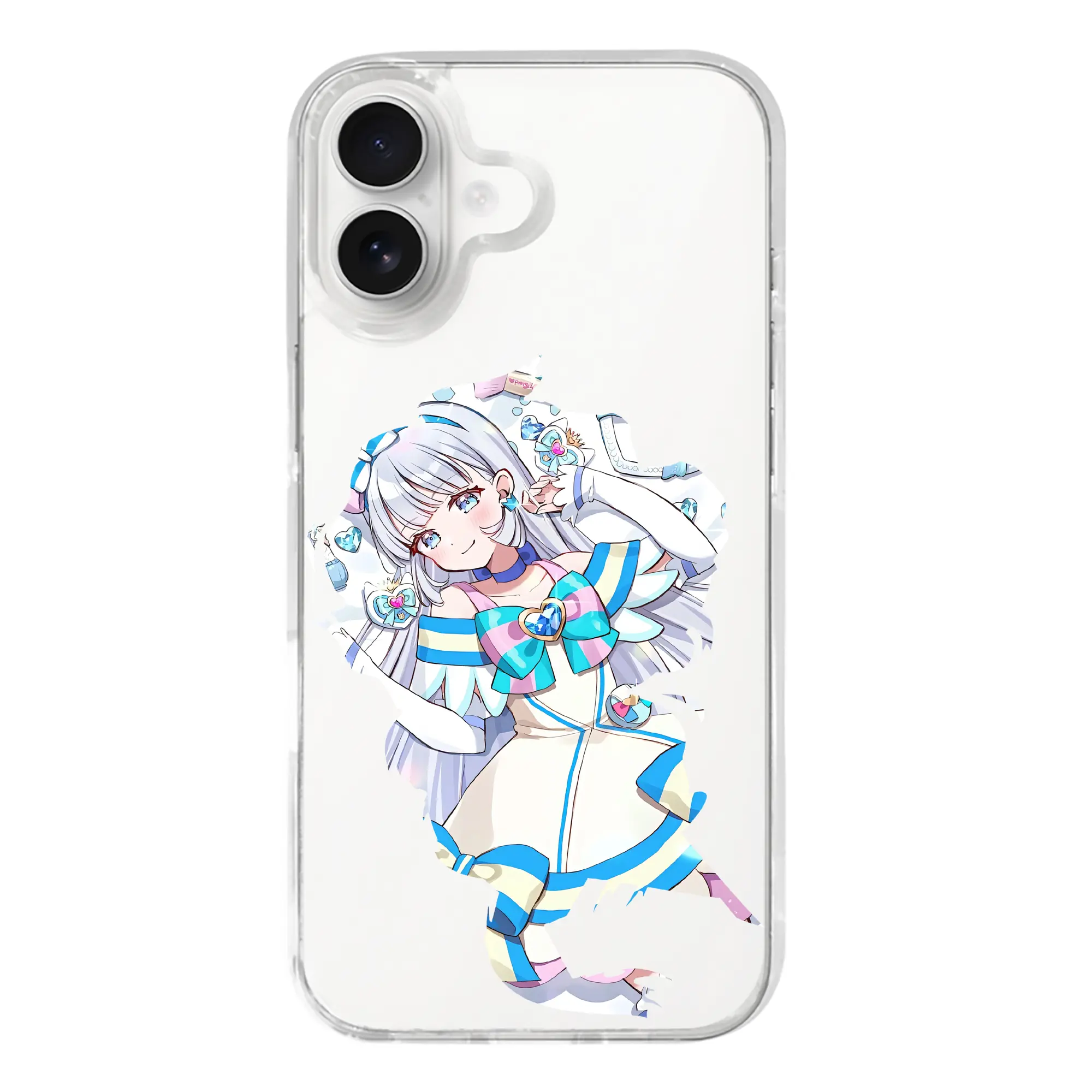 わんだふるぷりきゅあ グッズ 猫屋敷ユキ - iPhone 17シリーズ 透明スマホケース – 薄型・耐衝撃・精密フィット保護カバー